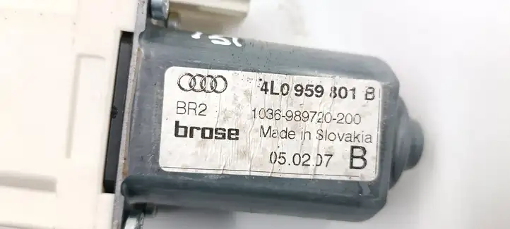 Audi Q7 4L (2005 - 2009) 4L0959801B Стеклоподъемник задней двери — фото 3