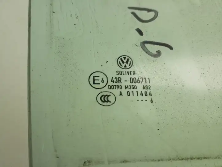 Volkswagen PASSAT B6 (2005 - 2010) AS2 Стекло задней двери — фото 3