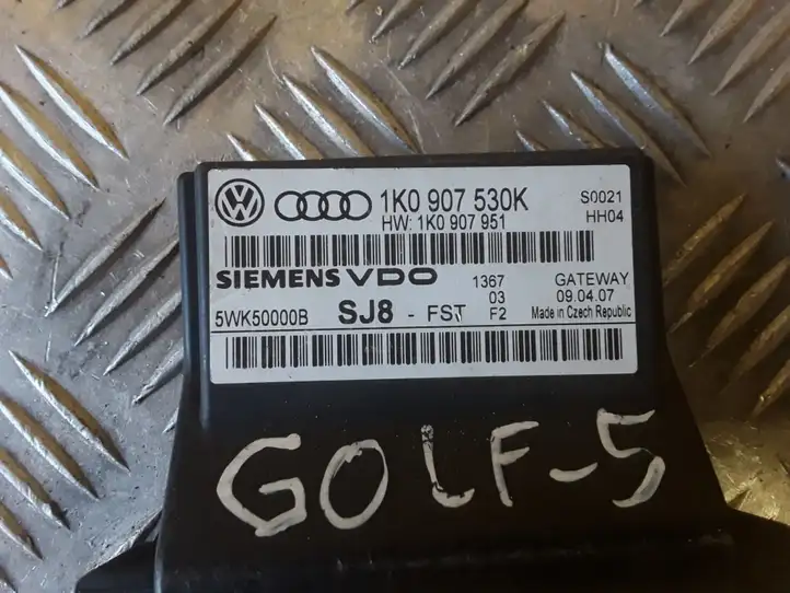 Volkswagen Golf V (2003 - 2009) 1K0907530K Прочие блоки управления — фото 4