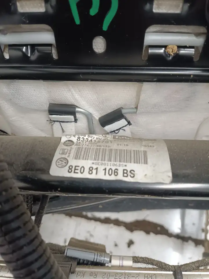 Audi A6 S6 C6 4F (2004 - 2008) 8E081106BS Переднее сиденье пассажира — фото 7
