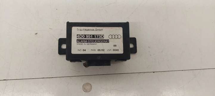 4D0951173D Audi A6 S6 C5 4B Signalizacijos valdymo blokas