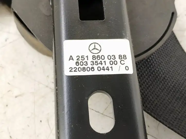 Mercedes-Benz R W251 (2005 - 2013) Передний ремень безопасности — фото 4
