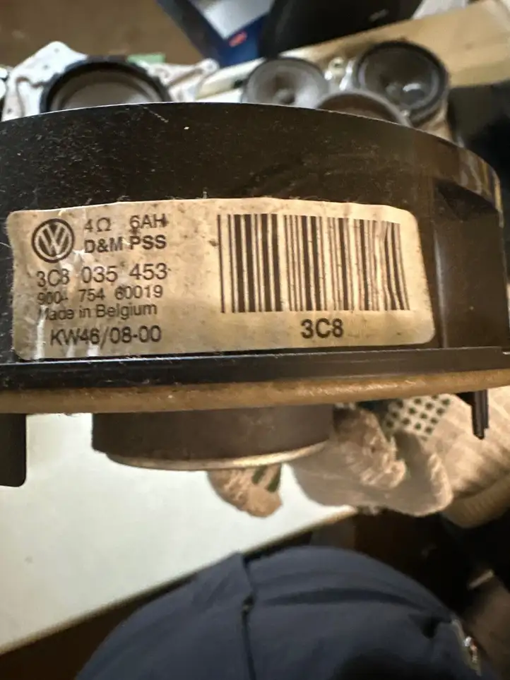 Volkswagen PASSAT B7 (2011 - 2014) 3C8035453 Динамики задних дверей — фото 2