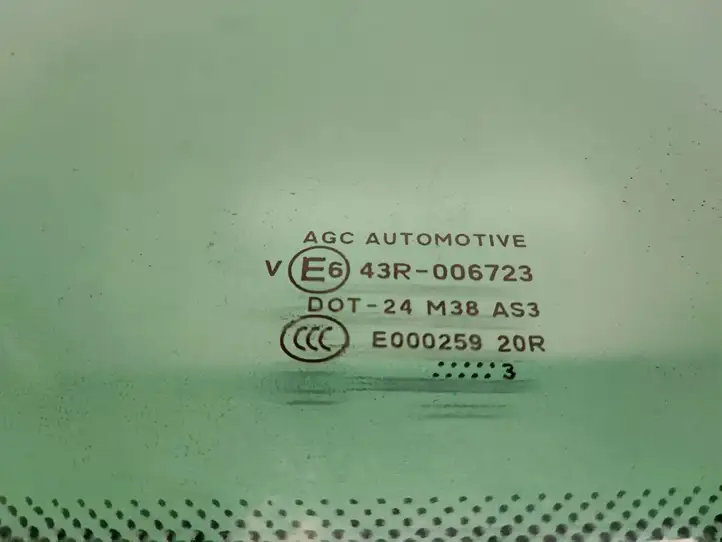 Citroen Jumpy (2007 - 2016) 43R-006723 Заднее боковое стекло — фото 2