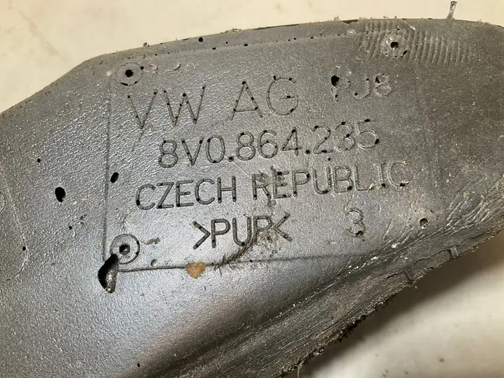 Audi A3/S3 8V (2016 - 2020) 8V0864235 Абсорбер крыла — фото 2