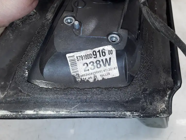 Toyota Yaris (2005 - 2009) 879100D91600 Боковое зеркало с электроприводом — фото 9
