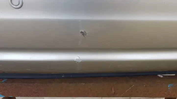 Toyota Avensis T250 (2006 - 2009) Задний бампер — фото 7