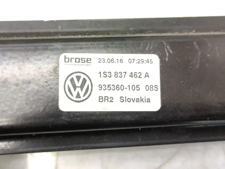Volkswagen Up (2011 - ) 1S3837462A Стеклоподъемник передней двери — фото 6