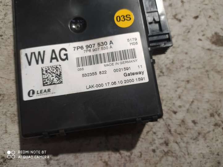 7P6907530A Volkswagen Touareg II Gateway valdymo modulis