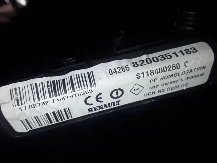 Renault Scenic II - Grand scenic II (2003 - 2006) 8200351183 Модуль комфорта — фото 2