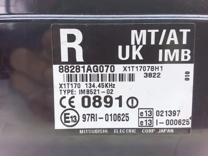 Subaru Legacy (2003 - 2009) 88281AG070 Прочие блоки управления — фото 2