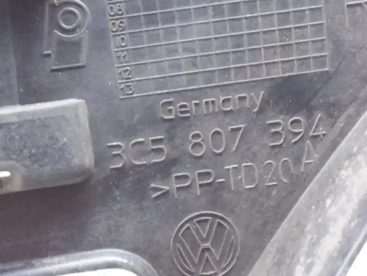 Volkswagen PASSAT B6 (2005 - 2010) 3C5807394 Кронштейн заднего бампера — фото 3