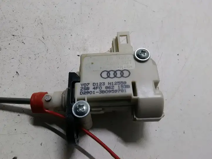 Audi A6 S6 C6 4F (2004 - 2008) 4F0862153B Привод замка крышки топливного бака — фото 3