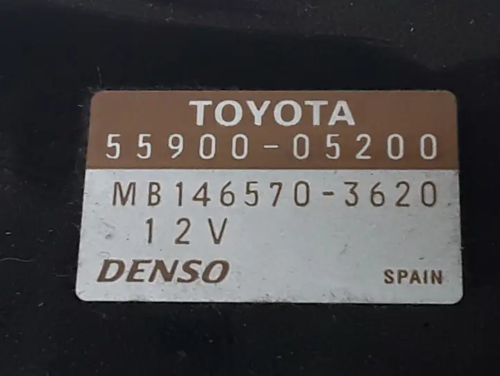 Toyota Avensis T250 (2003 - 2006) 5590005200 Блок управления климат-контролем — фото 4