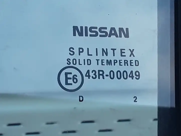 Nissan Primera (2001 - 2008) 43R00049 Стекло задней двери — фото 2