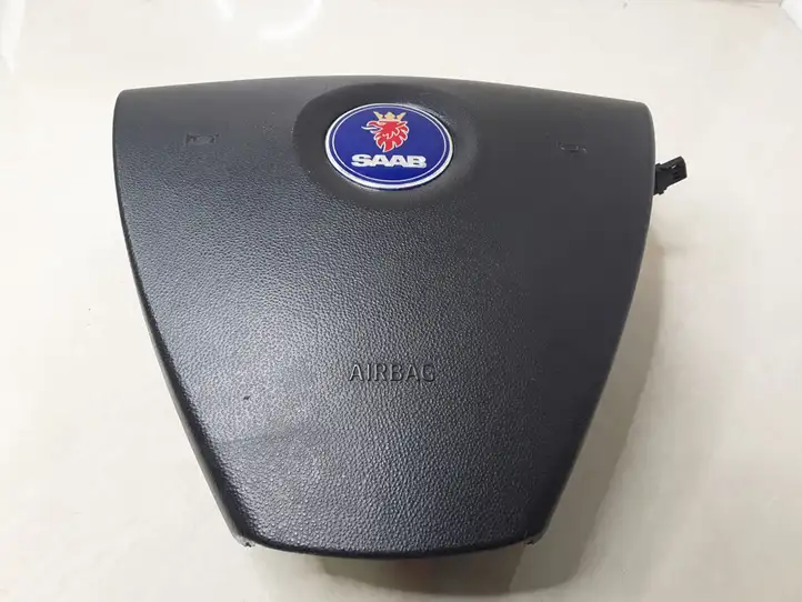 Saab 9-3 Ver2 (2003 - 2007) 570828700 Подушка безопасности руля — фото 5