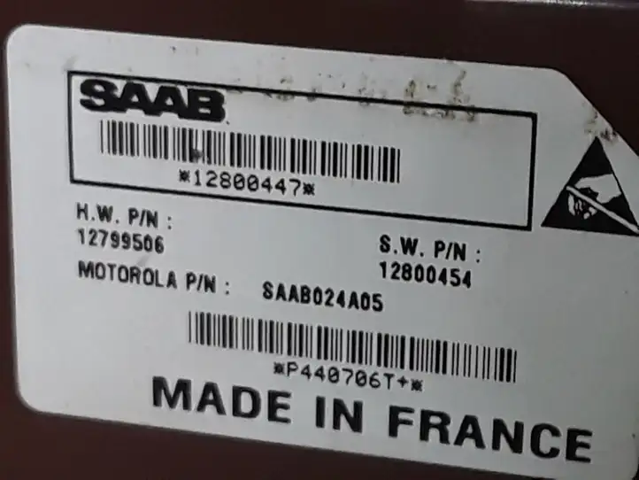 Saab 9-3 Ver2 (2003 - 2007) 12800447 Блок кнопок стеклоподъемников — фото 2
