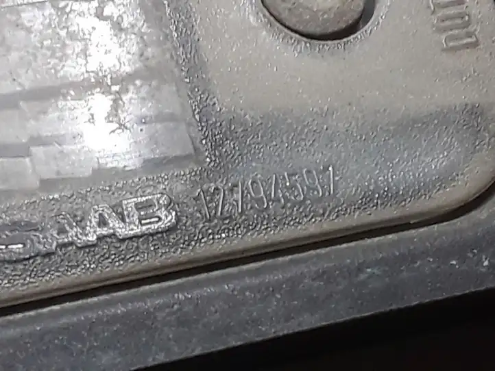 Saab 9-3 Ver2 (2003 - 2007) 12794597 Подсветка номера — фото 3