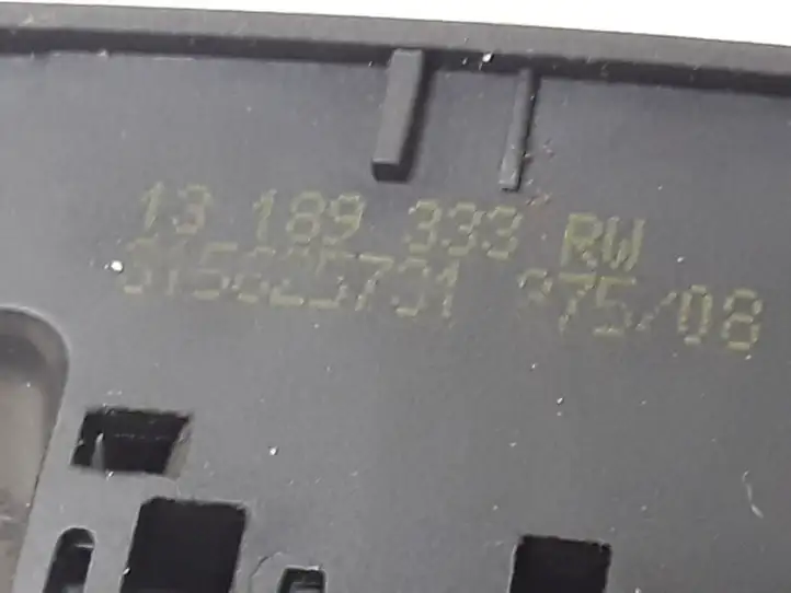 Opel Corsa D (2006 - 2010) 13189333RW Блок кнопок стеклоподъемников — фото 3