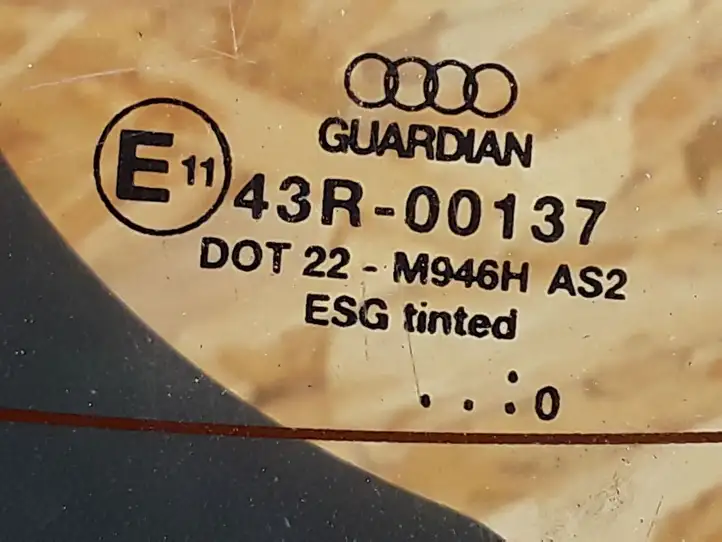 Audi A3/S3 8L (2000 - 2003) E1143R00137 Крышка багажника — фото 3