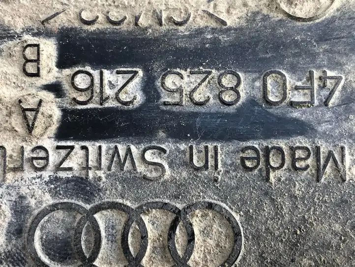 Audi A6 S6 C6 4F (2004 - 2008) Защита днища задней части — фото 2