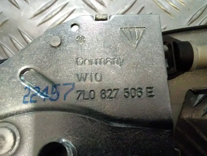 Volkswagen Touareg I (2002 - 2010) 7L0827506E Замок заднего стекла — фото 2