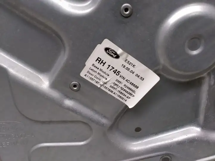 Ford Focus C-MAX (2003 - 2010)  3M5T18808FC  Механизм для электрического подъема окон задней двери (без двигателя)