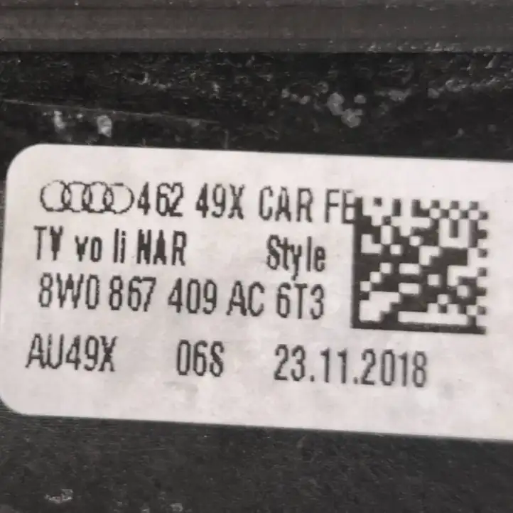 Audi RS5 (2017 - ) 8W1853190AB Отделка внутренней панели салона — фото 3