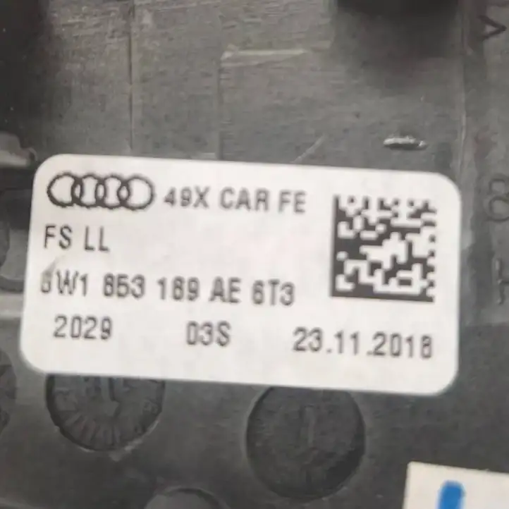 Audi RS5 (2017 - ) 8W1853190AB Отделка внутренней панели салона — фото 8