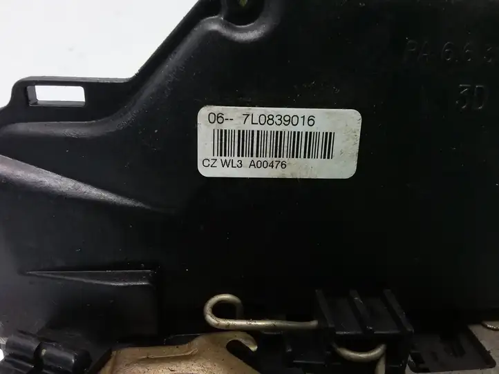 Skoda Octavia Mk2 (1Z) (2004 - 2013) 7L0839016 Замок задней двери — фото 5