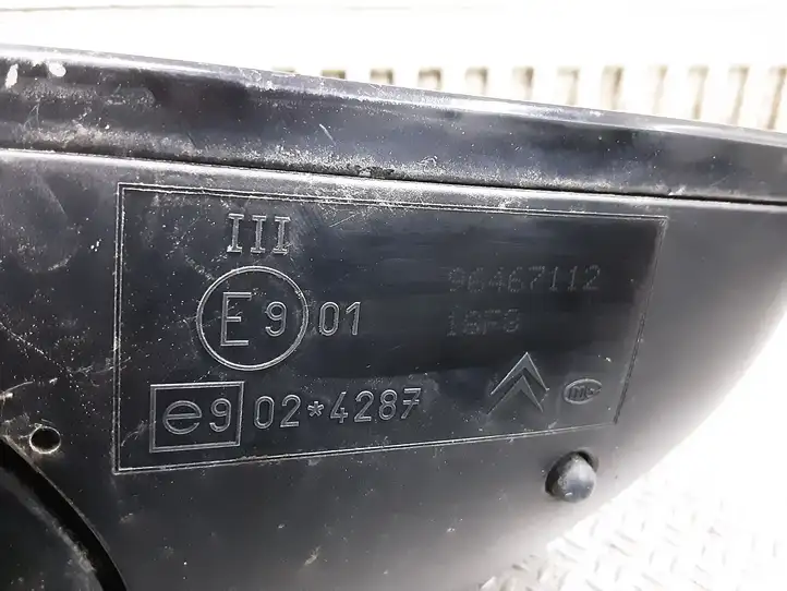 Citroen C4 (2004 - 2008) 96467112 Боковое зеркало с электроприводом — фото 4