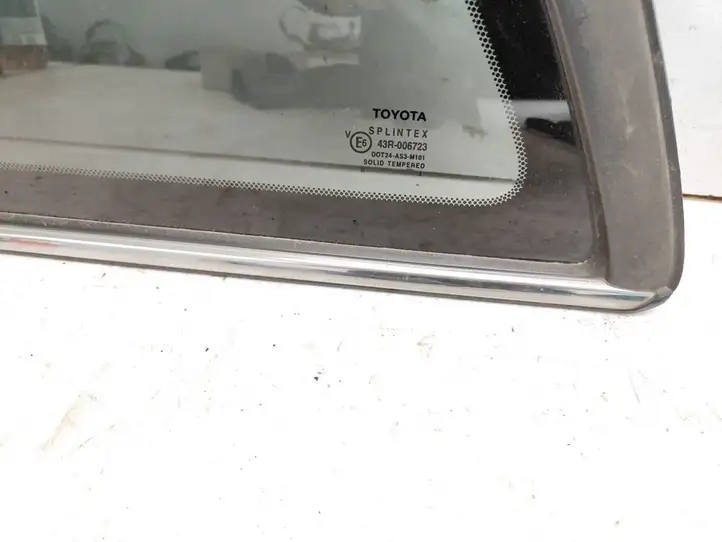 Toyota Avensis T250 (2003 - 2006) 43R006723 Заднее боковое стекло — фото 3