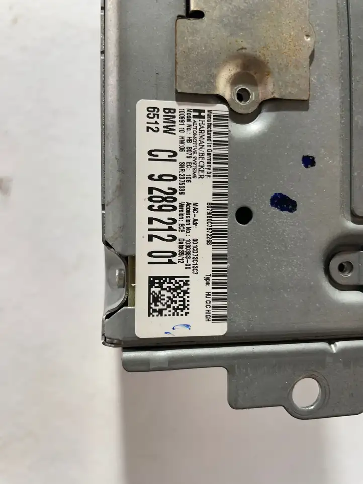 BMW 3 F30 F35 F31 (2012 - 2018) B079180C7572268 Блок навигации GPS — фото 5