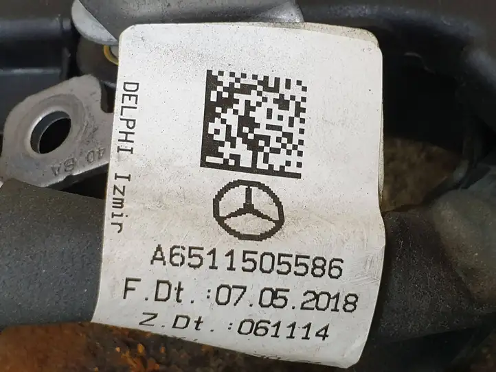 Mercedes-Benz E A207 (2010 - 2017) A6511505586 Проводка двигателя — фото 13
