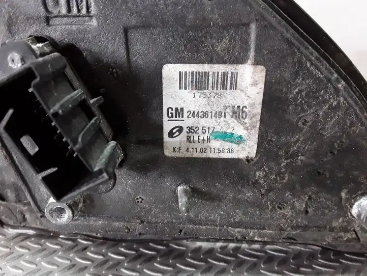 Opel Vectra C (2002 - 2005) 24436149 Боковое зеркало с электроприводом — фото 2