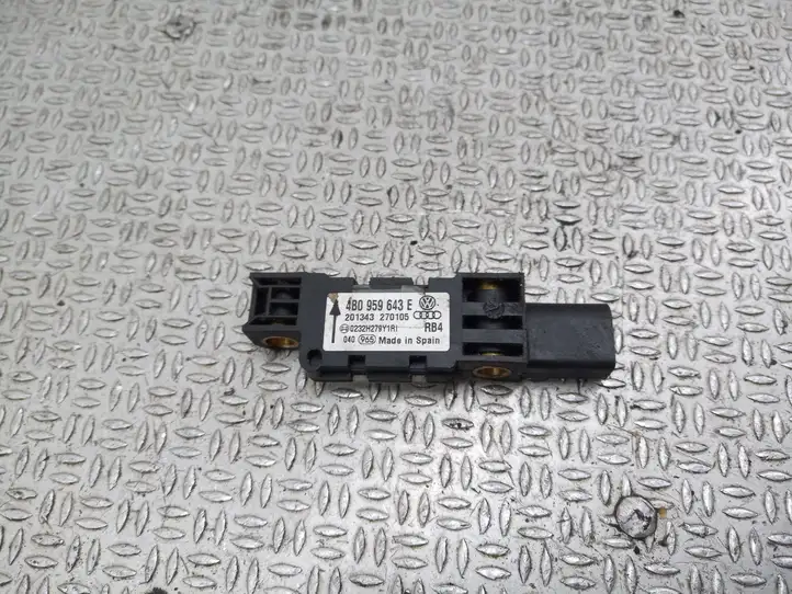 Audi A6 S6 C5 4B (1997 - 2001) 4B0959643E Датчик удара SRS — фото 1