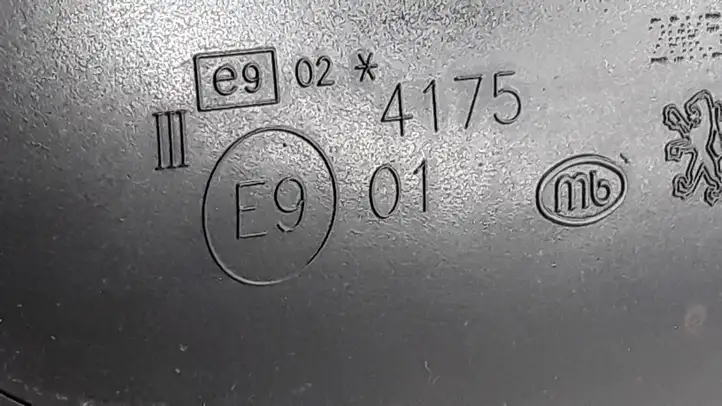 Peugeot 307 (2005 - 2008) E9014175 Боковое зеркало с электроприводом — фото 3
