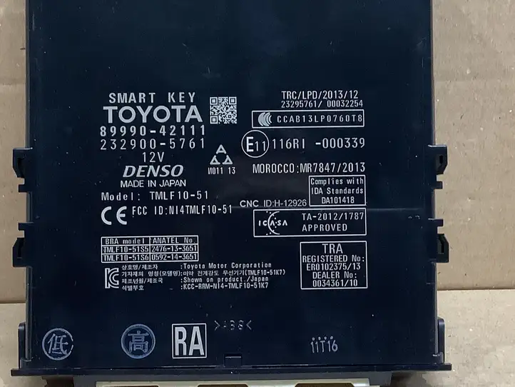 Toyota RAV 4 (XA40) (2012 - 2018) 8999042111 Блок бесключевого доступа — фото 2