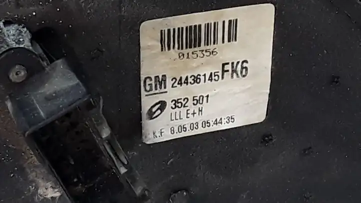 Opel Signum (2002 - 2008) 24436145 Боковое зеркало с электроприводом — фото 4