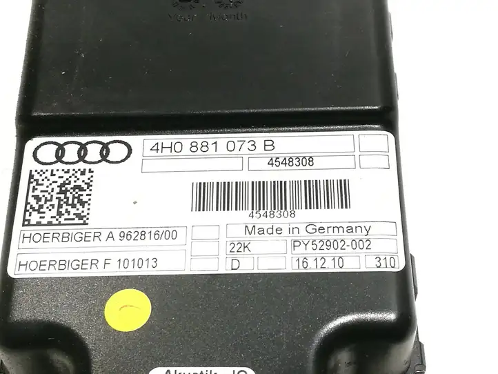 Audi A8 S8 D4 4H (2010 - 2014) 4H0881073B Электродвигатель сиденья — фото 4