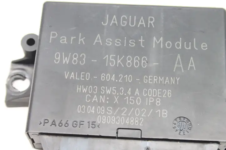 Jaguar XF X250 (2007 - 2015) 9W8315K866AA Блок управления парктрониками — фото 5