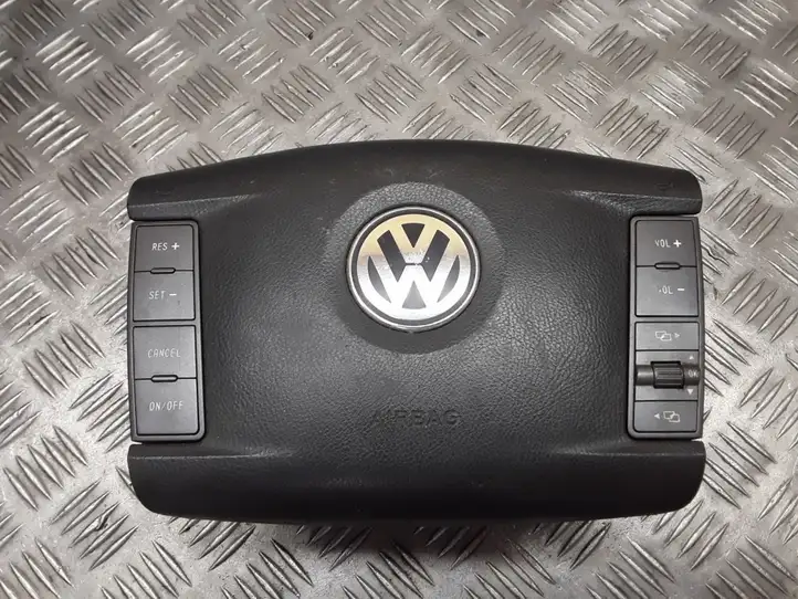 Volkswagen Phaeton (2002 - 2008) 3D0880201 Подушка безопасности руля — фото 1
