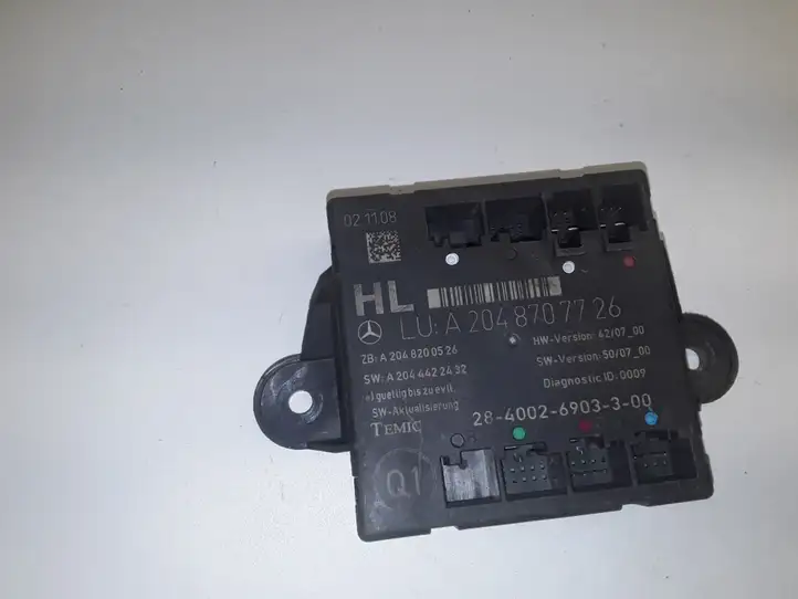 Mercedes-Benz C W204 (2007 - 2014)  A2044422432 Блок управления дверью