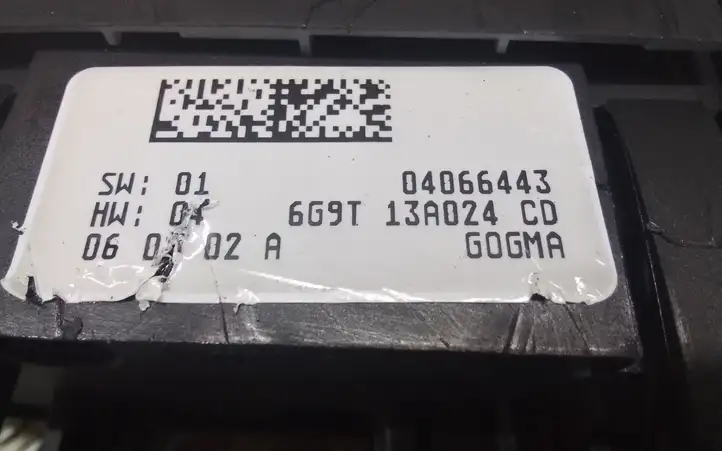 Ford S-MAX (2006 - 2010) 6G9T13A024CD Включатель фонарей — фото 2