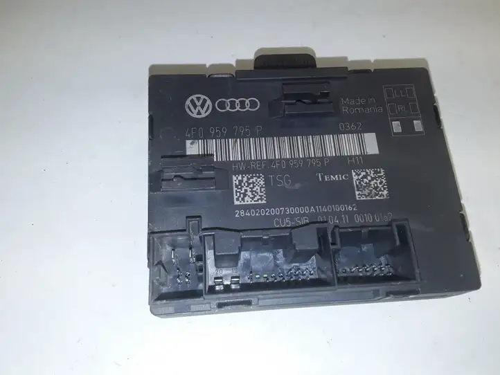 Audi A6 S6 C6 4F (2008 - 2011) 4F0959795P Блок управления дверью — фото 1