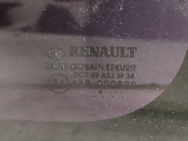 Renault Espace IV (2006 - 2012) 8200368913 Заднее боковое стекло — фото 3