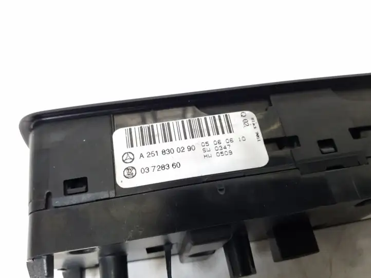 Mercedes-Benz GL X164 (2006 - 2012) A2518300290 Блок кнопок стеклоподъемников — фото 3
