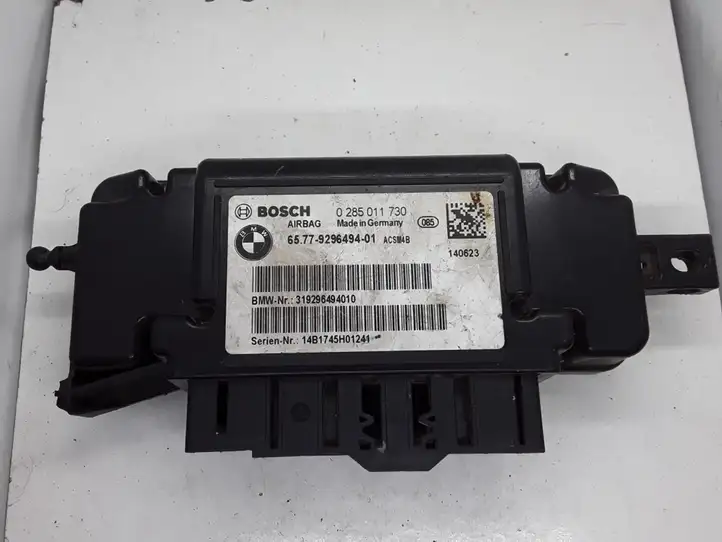 BMW 3 F30 F35 F31 (2012 - 2018) 65779296494 Блок управления SRS — фото 1