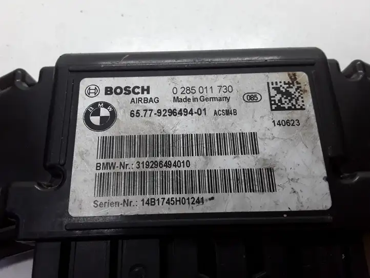 BMW 3 F30 F35 F31 (2012 - 2018) 65779296494 Блок управления SRS — фото 4