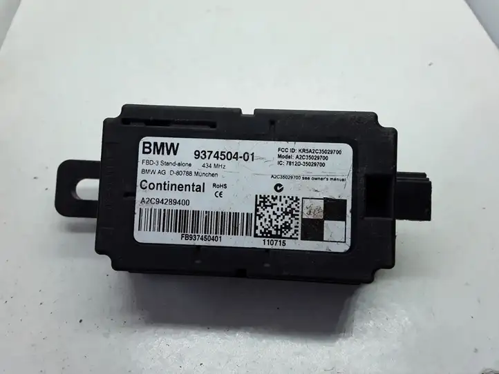 BMW 1 F20 F21 (2011 - 2019) 937450401 Прочие блоки управления — фото 1